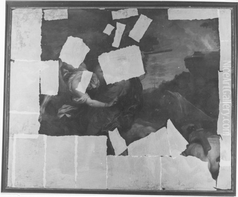 Herkules totet den Messus Oil Painting by Luca Giordano