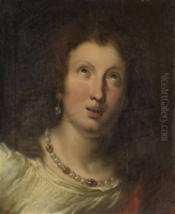 Mary Magdalene Oil Painting by Maria Antonia Walpurgis of Bavaria