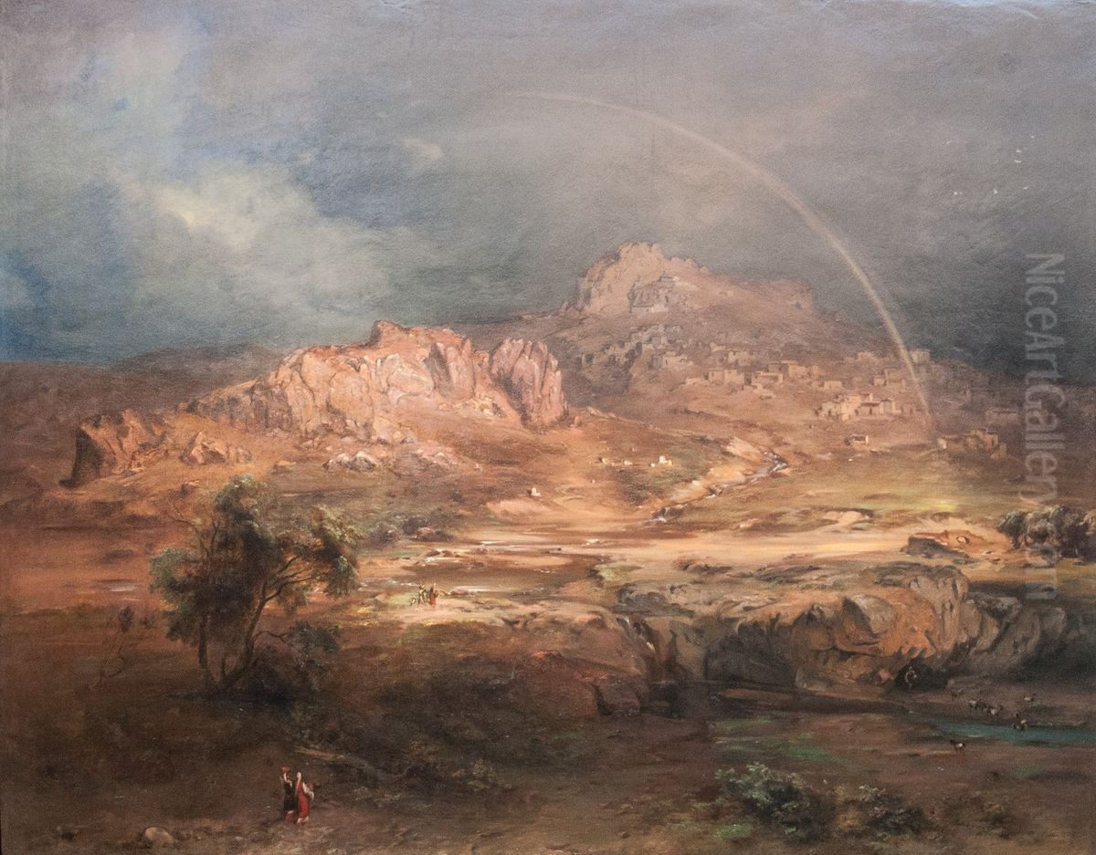 Pronia Oil Painting by Carl Rottmann