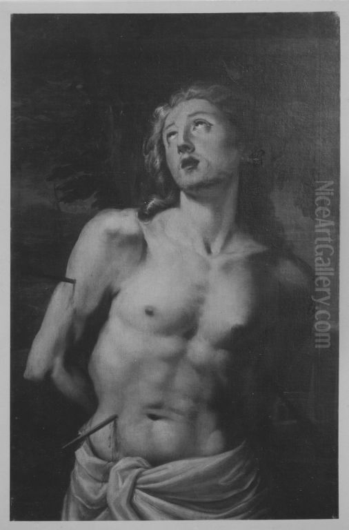 Hl. Sebastian Oil Painting by Francesco Trevisani
