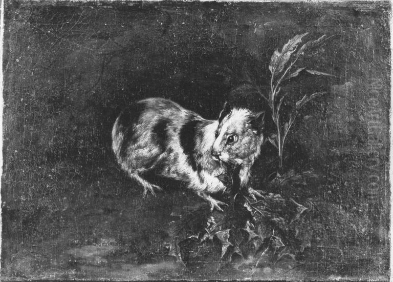 Murmeltier Oil Painting by Philipp Ferdinand de Hamilton