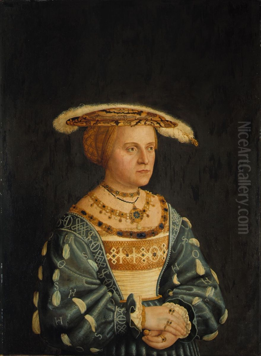 Portrait of Susanna of Bavaria Oil Painting by Barthel Beham