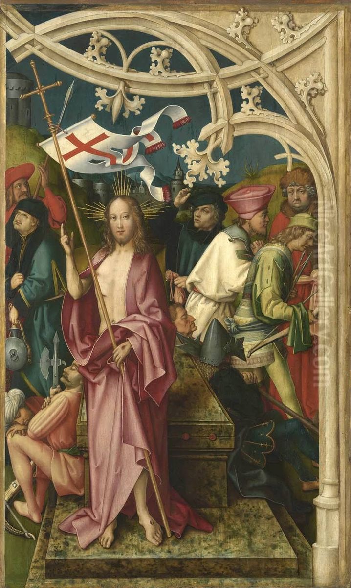 Auferstehung Christi Oil Painting by Hans Holbein the Elder