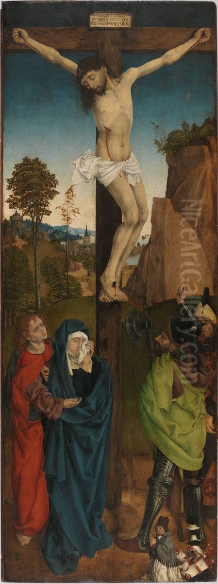 Crucifixion of Jesus Oil Painting by Master L. Cz.