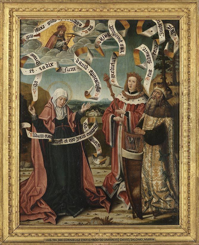 Enthauptung Johannes d. T. Oil Painting by Jacob Cornelisz Van Oostsanen