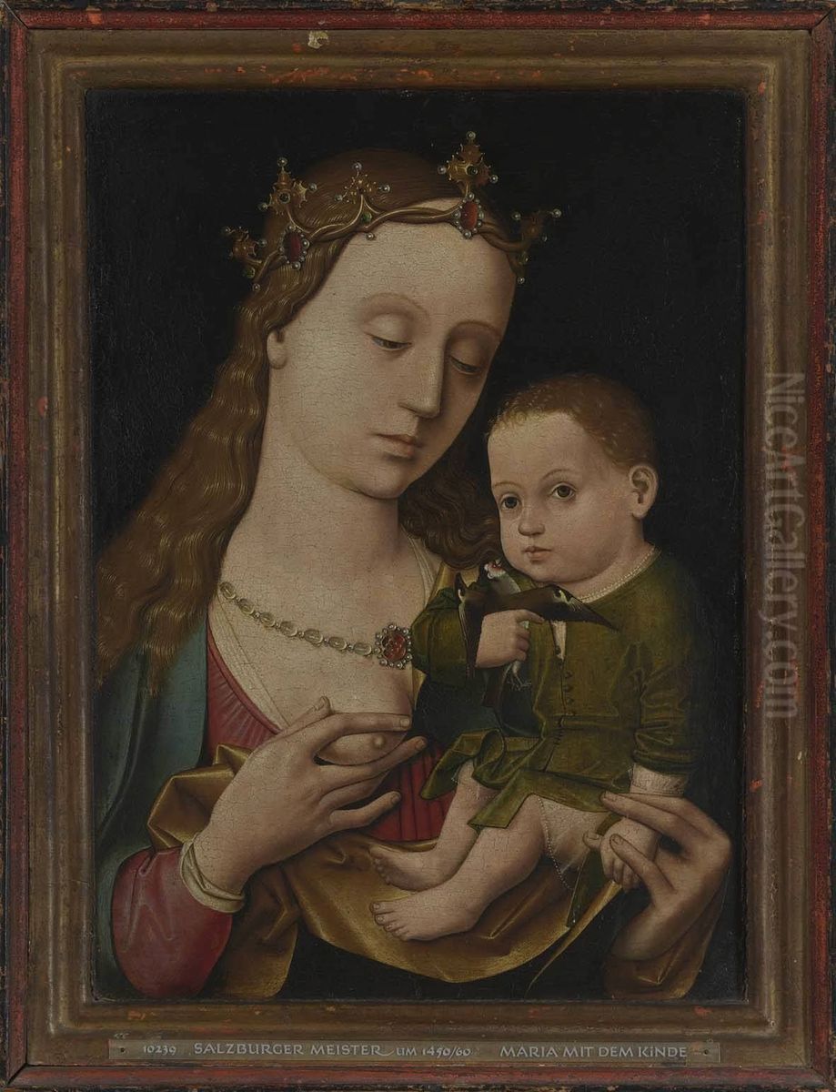 Maria mit Kind Oil Painting by Salzburg