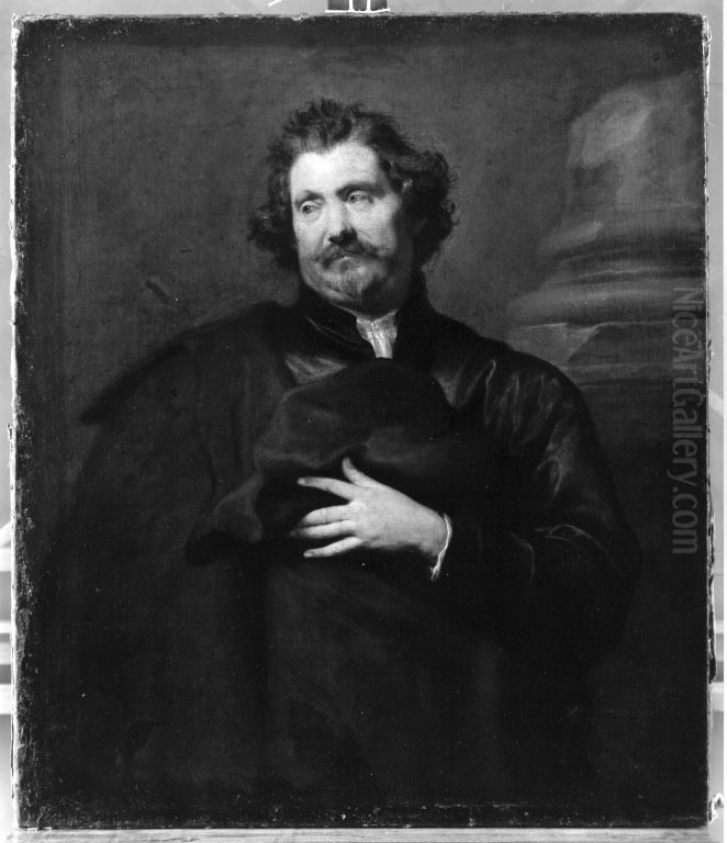 Der Kupferstecher Karel van Mallery Oil Painting by Sir Anthony Van Dyck