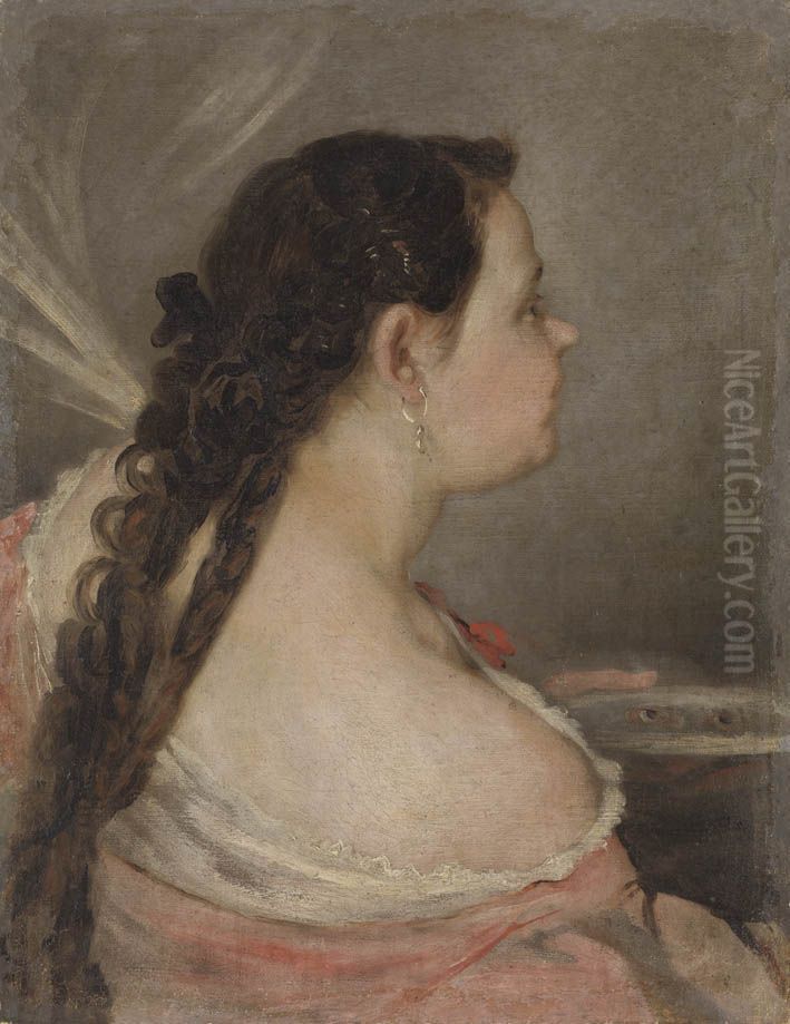 Saint Lucia Oil Painting by Francisco Goya Fuendetodos