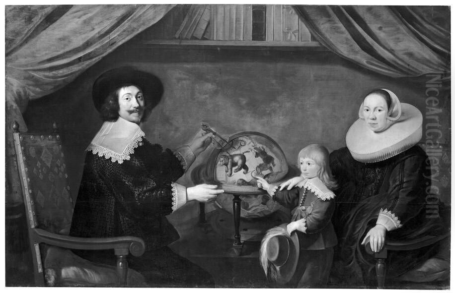 Bildnis einer Familie Oil Painting by Abraham Willaerts