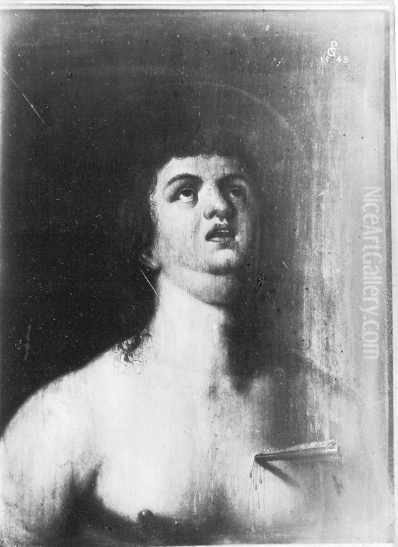 Hl. Sebastian Oil Painting by Georg Pencz
