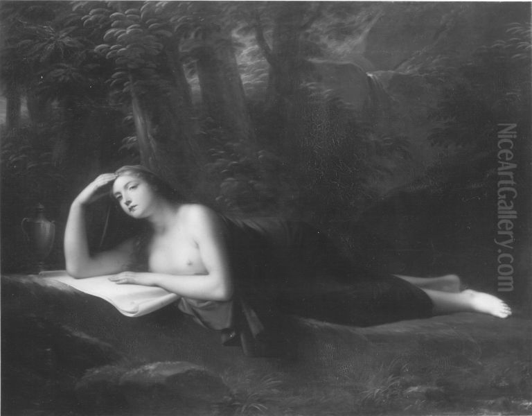 Die bussende Magdalena Oil Painting by Heinrich Fuger