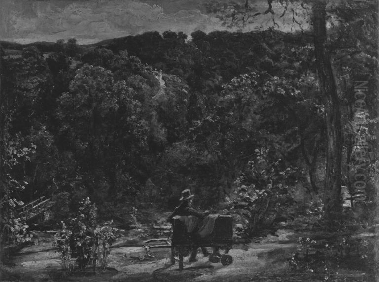 Waldlandschaft Oil Painting by John Constable