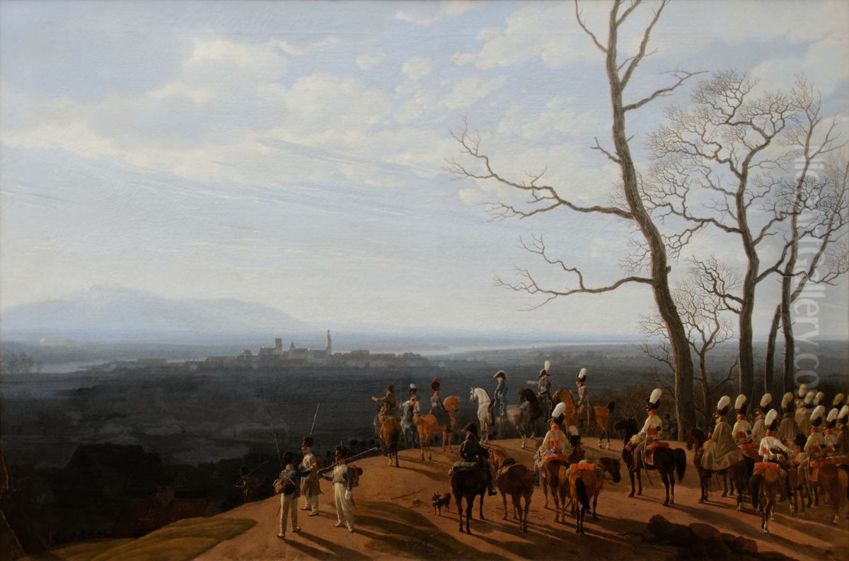 Die Belagerung von Cosel Oil Painting by Wilhelm von Kobell (1766-1853)