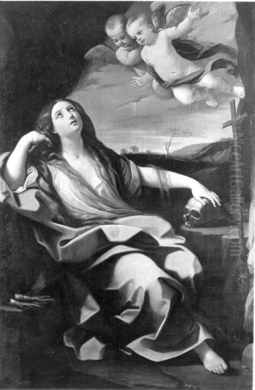 Die bussende Magdalena Oil Painting by Guido Reni