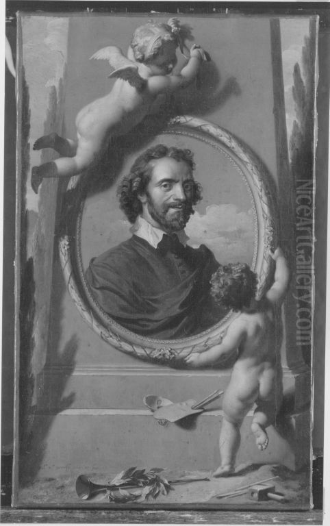 Bildnis des Franciscus Junius (1589-1677) Oil Painting by Adriaen Van Der Werff