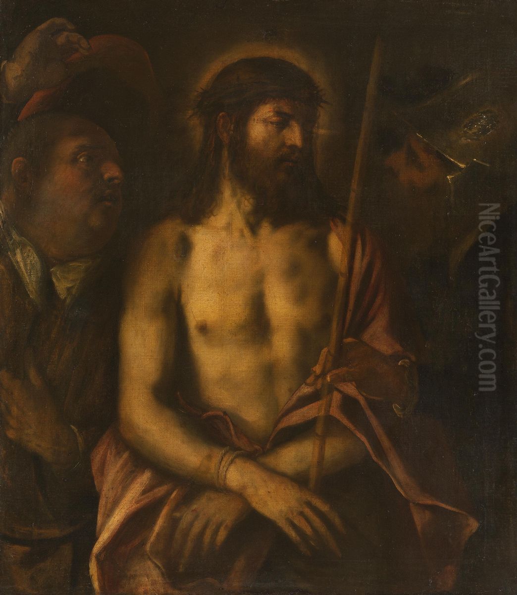 Ecce homo Oil Painting by Titian