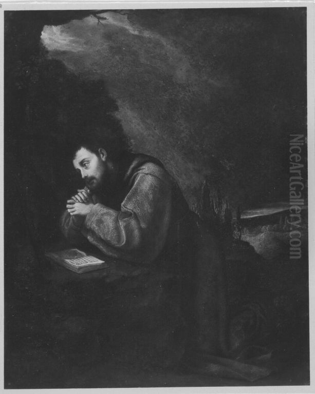 Hl. Franziskus Oil Painting by Cigoli