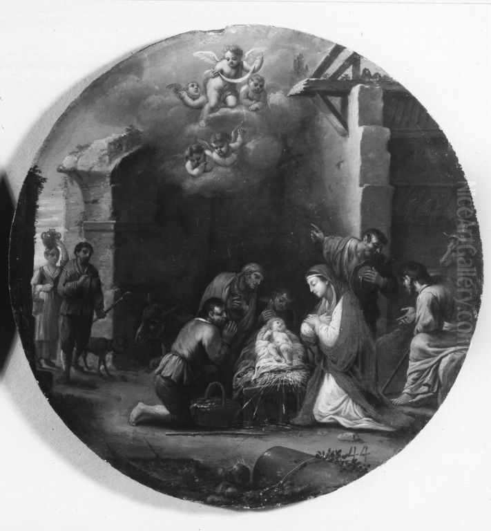 Anbetung der Hirten Oil Painting by Bartholomeus Breenbergh