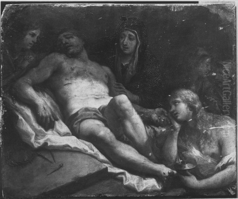 Beweinung Christi Oil Painting by Paolo de Matteis