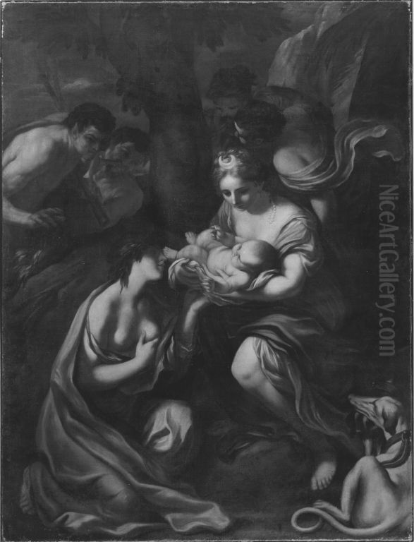 Geburt des Adonis Oil Painting by Carlo Cignani