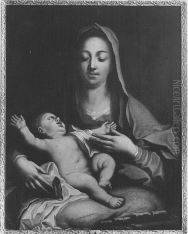 Maria mit dem Kind Oil Painting by Jacopo Amigoni