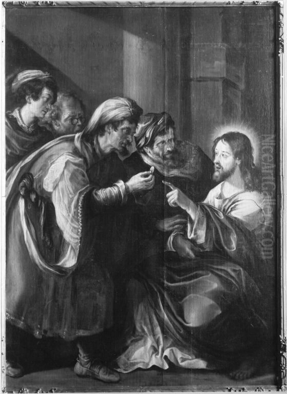 Der Zinsgroschen Oil Painting by Alessandro Tiarini