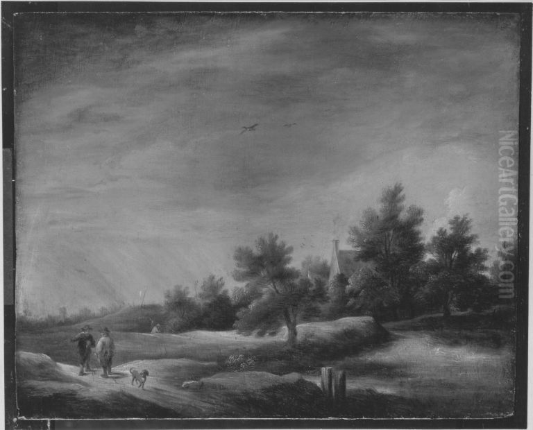 Dorflandschaft Oil Painting by David Teniers the Younger