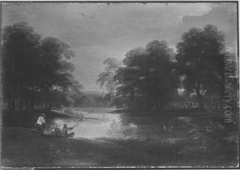 Eine Seebucht Oil Painting by Jacques d'Arthois