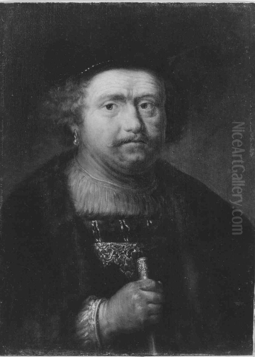 Bildnis eines alten Mannes Oil Painting by Gerrit Dou