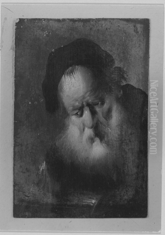 Bildnis eines alten Mannes Oil Painting by Januarius Zick