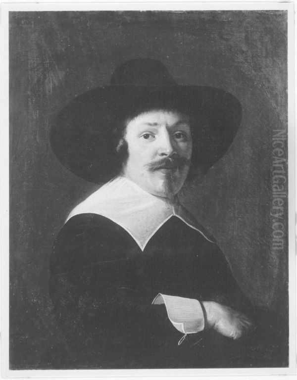 Bildnis eines Mannes Oil Painting by Johannes Cornelisz Verspronck