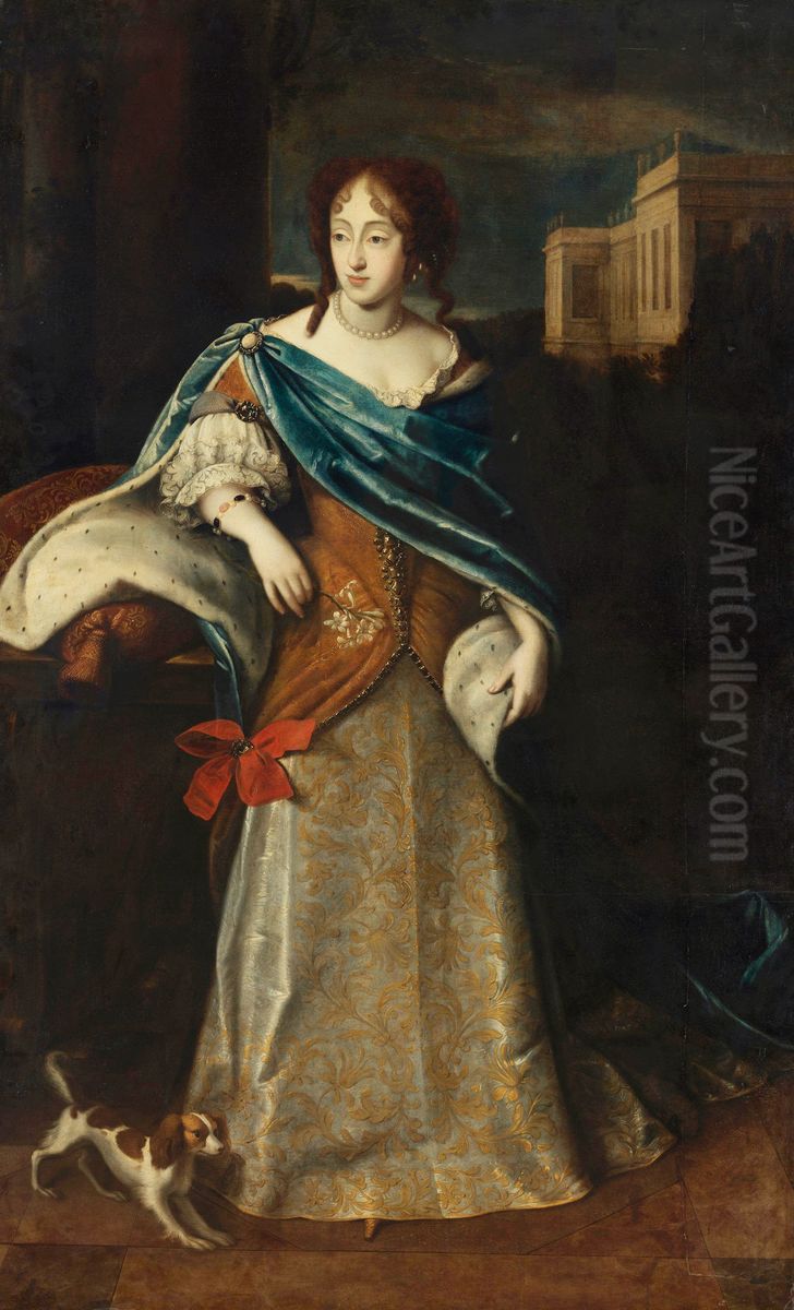 Henriette Adelaide Oil Painting by Paul Mignard