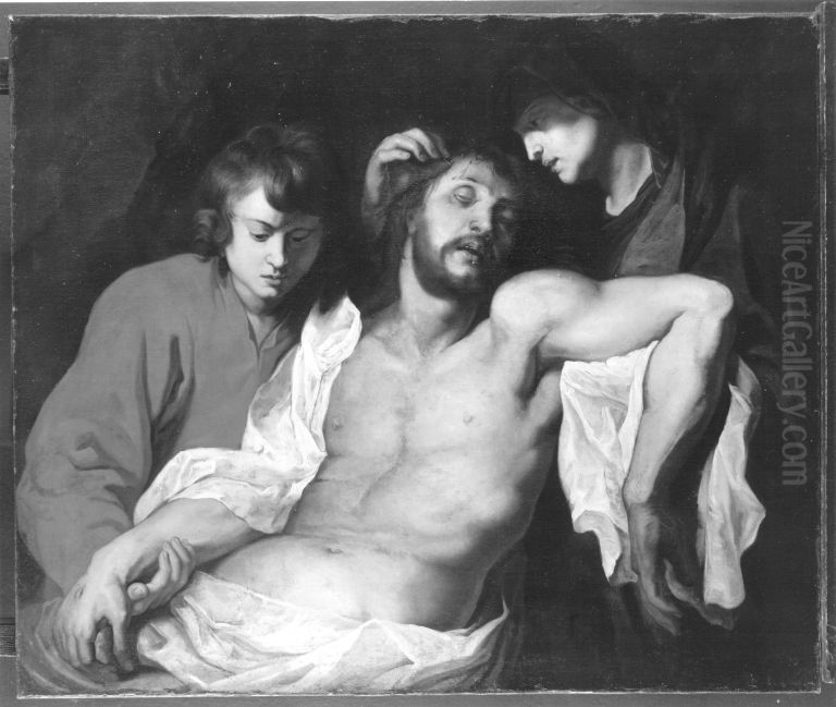 Beweinung Christi Oil Painting by (studio of) Rubens, Peter Paul