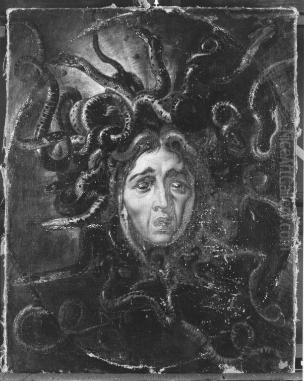 Medusenhaupt Oil Painting by (studio of) Rubens, Peter Paul