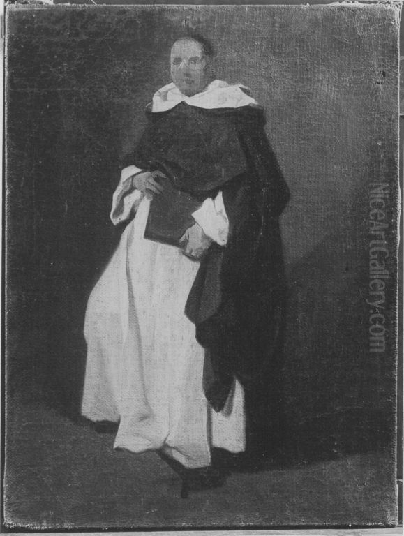 Studie fur den heiligen Thomas von Aquin Oil Painting by Pierre Subleyras