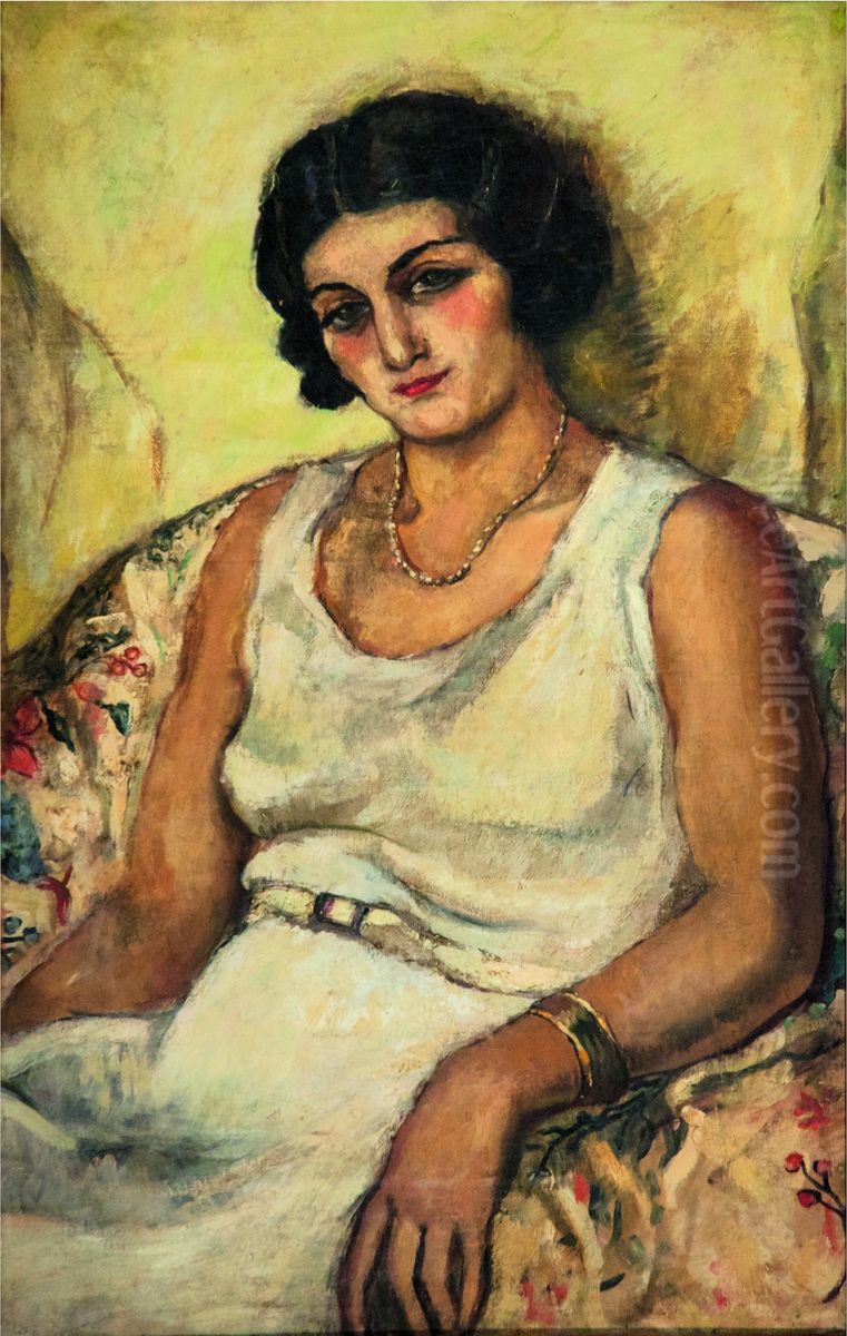 Klara Szepessy Oil Painting by Amrita Sher-Gil
