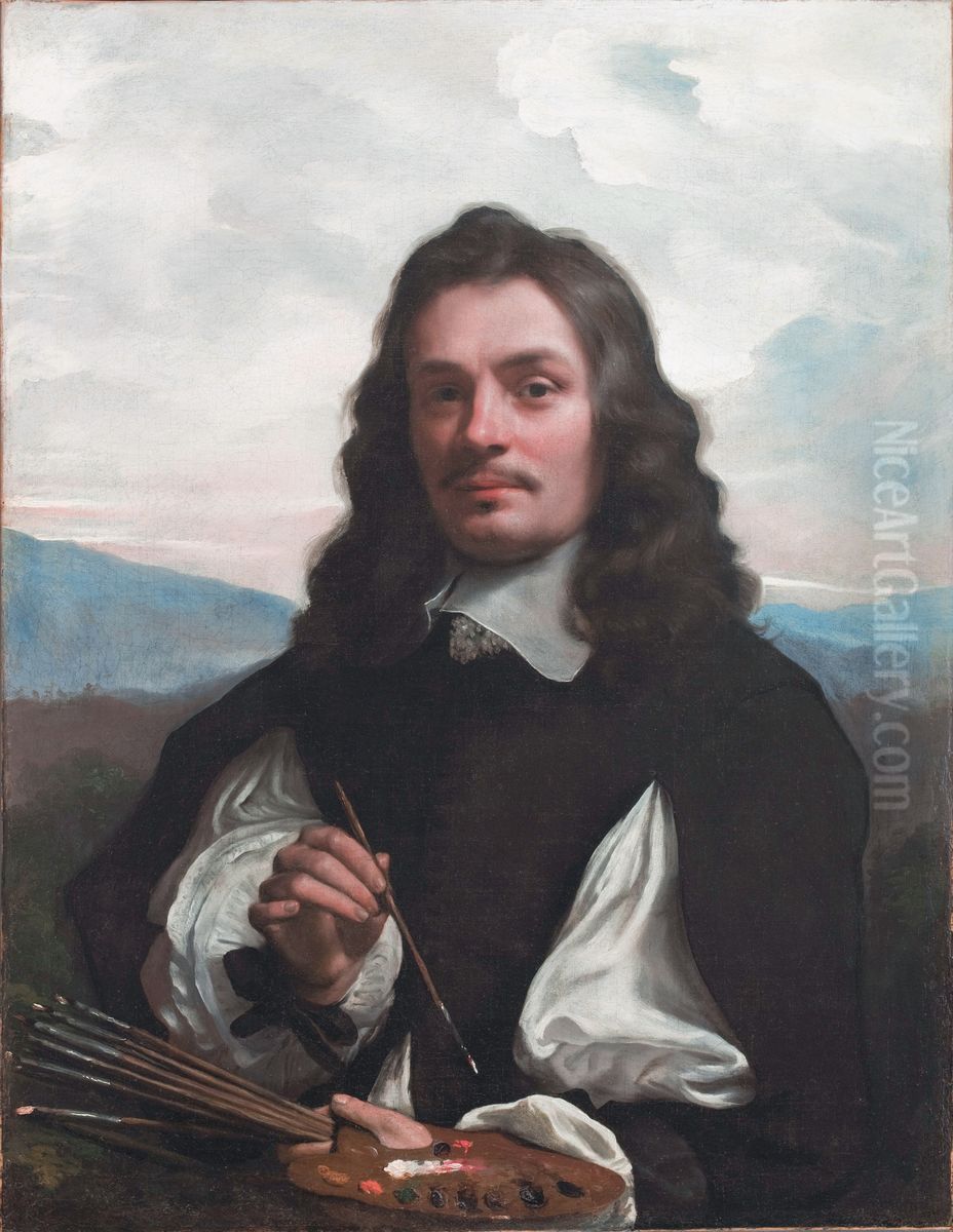 Self-portrait Oil Painting by Michiel Sweerts
