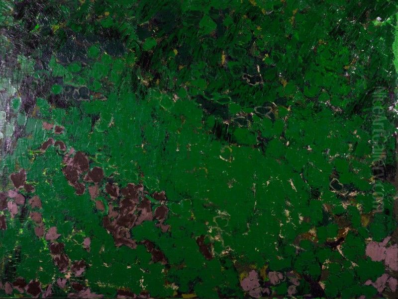 Estate verde Oil Painting by Piero Giunni