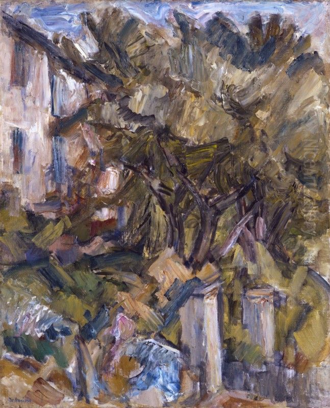 Paesaggio Oil Painting by Cristoforo De Amicis