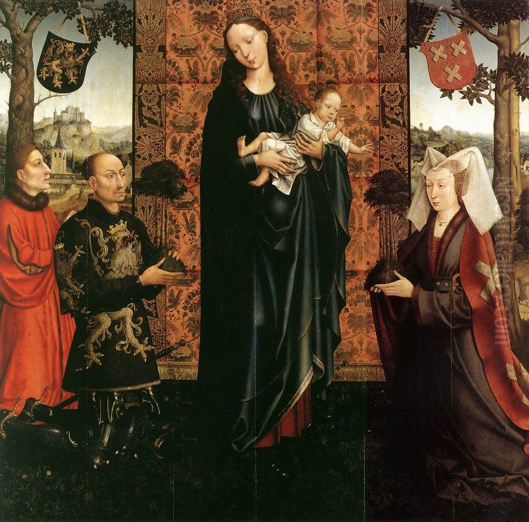 The Gift of Kalmthout Oil Painting by Goswin van der Weyden
