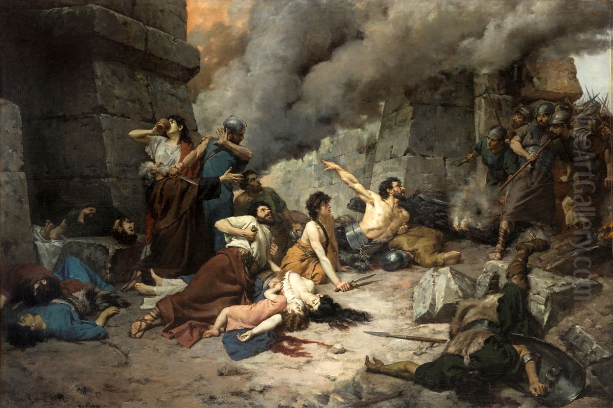 Numancia Oil Painting by Alejo Vera