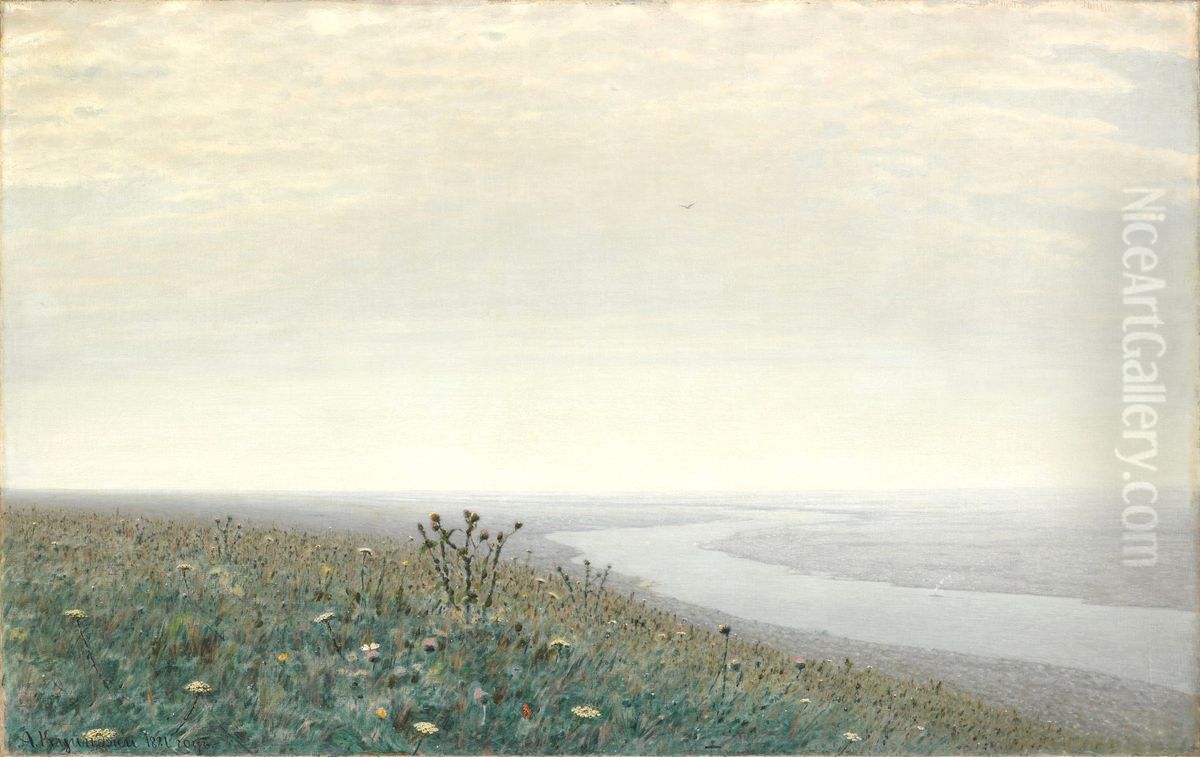 The Dnieper in the morning Oil Painting by Arkhip Kuindzhi
