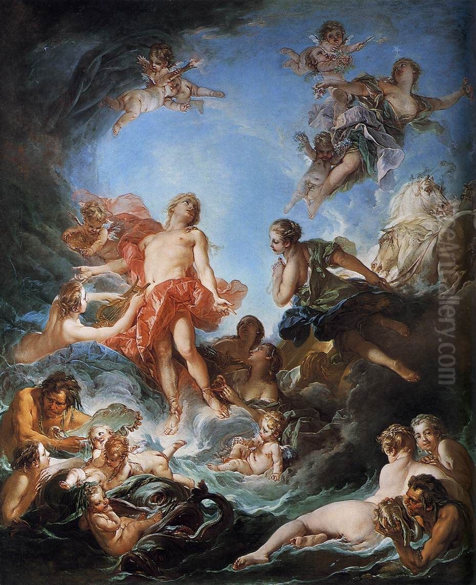 The Rising of the Sun Oil Painting by Francois Boucher