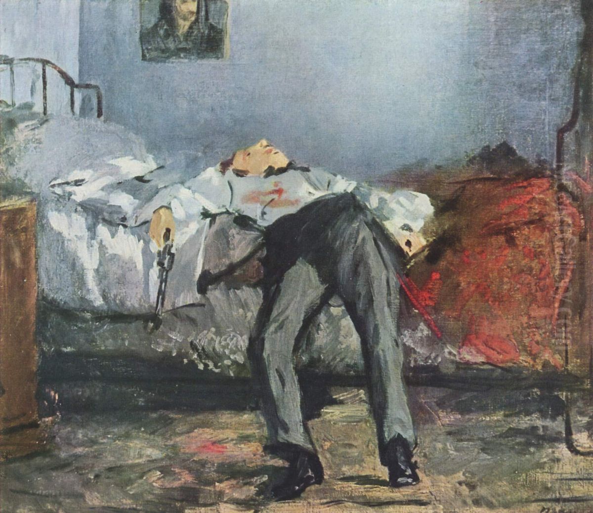 Le Suicide Oil Painting by Edouard Manet
