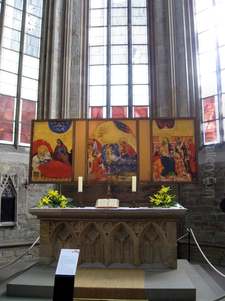 Marienaltar Oil Painting by Conrad von Soest