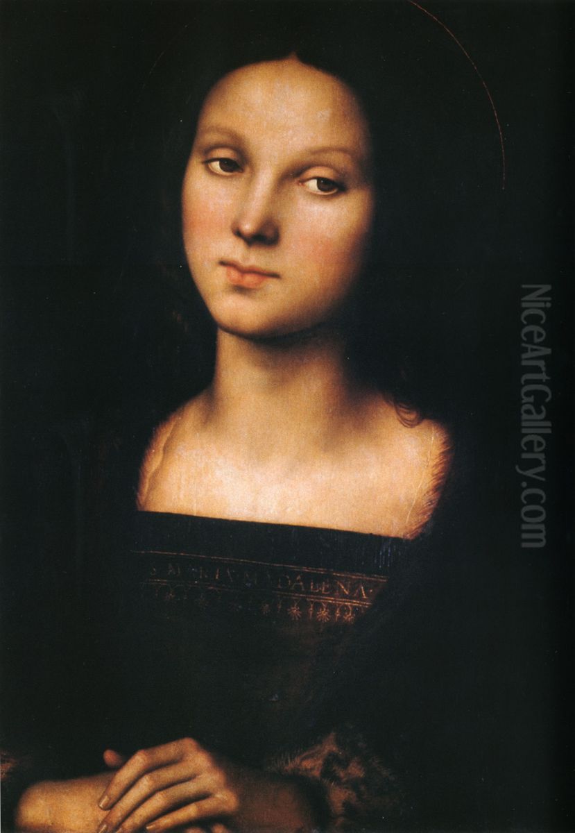 Mary Magdalene Oil Painting by Pietro Vannucci Perugino