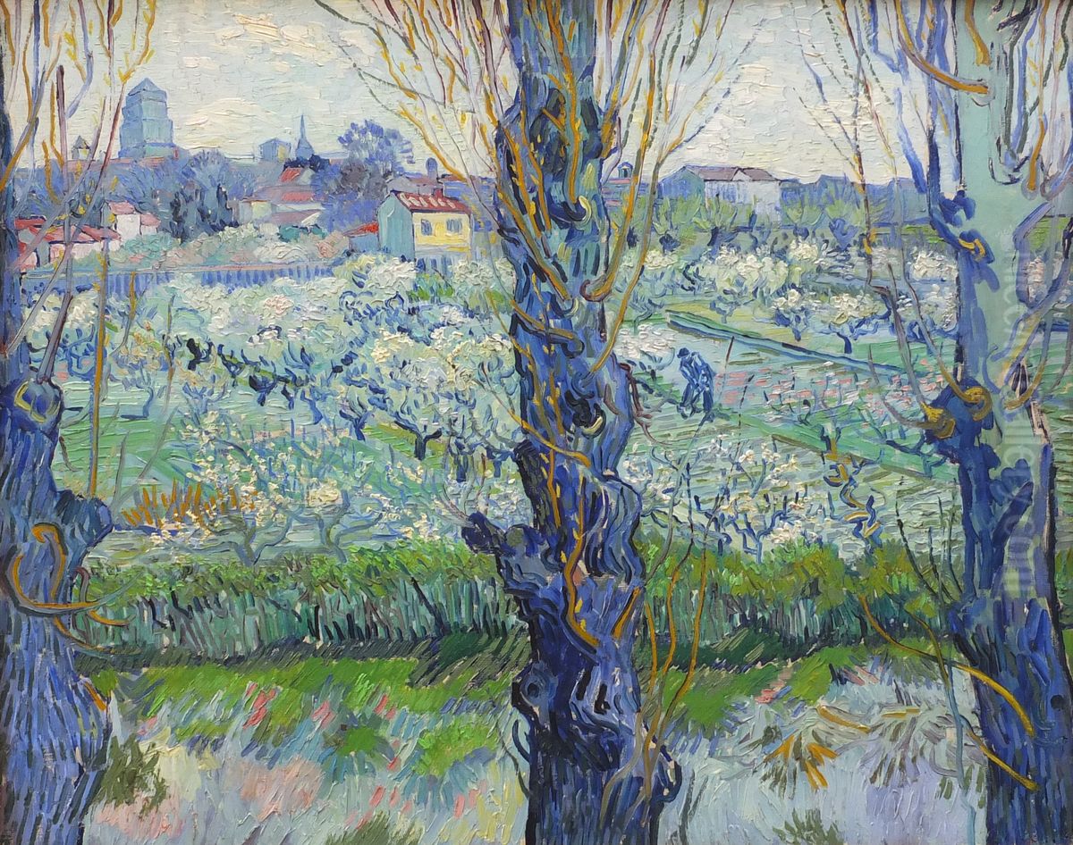 View of Arles Oil Painting by Vincent Van Gogh