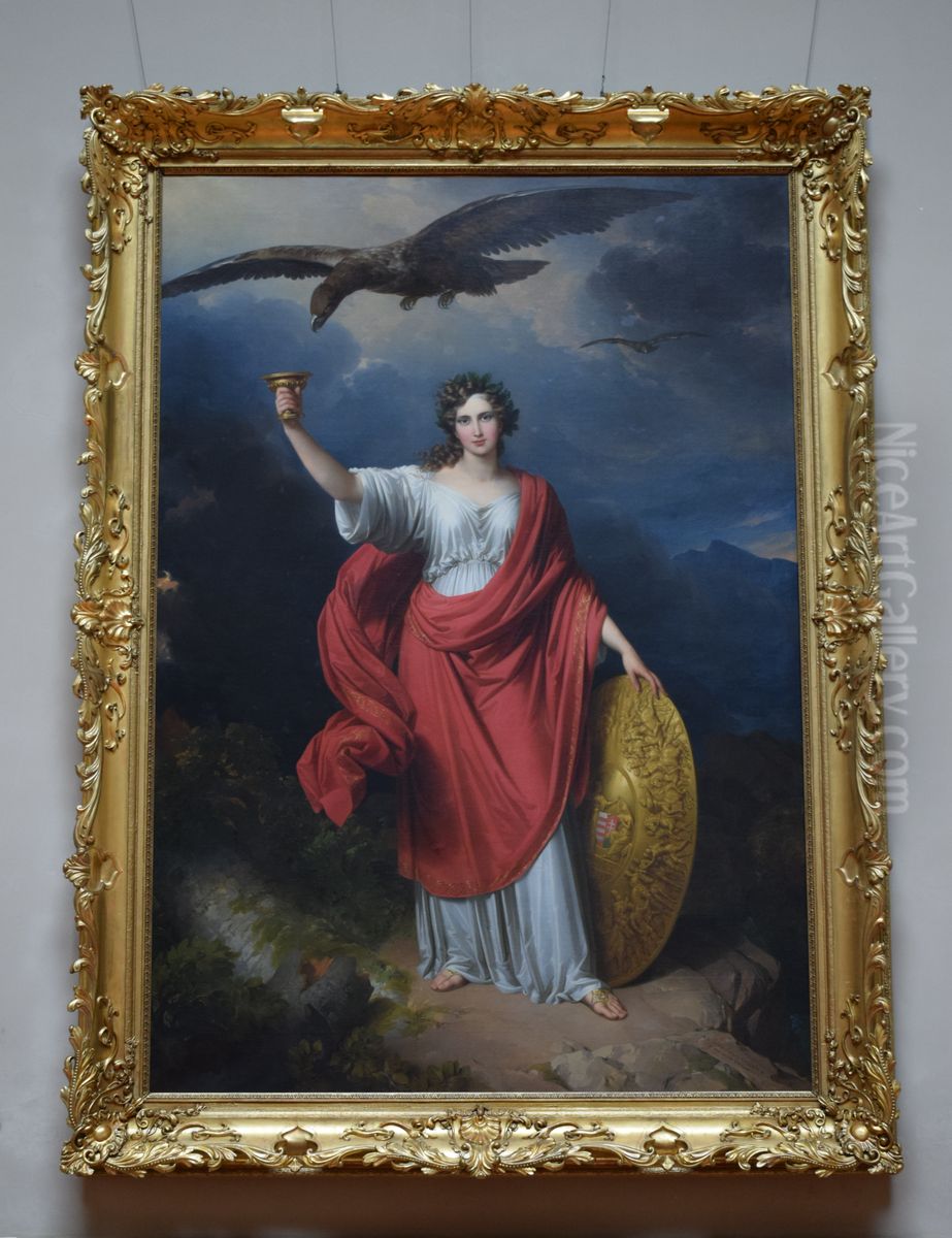 From Darkness, the Light Oil Painting by Johann Ender