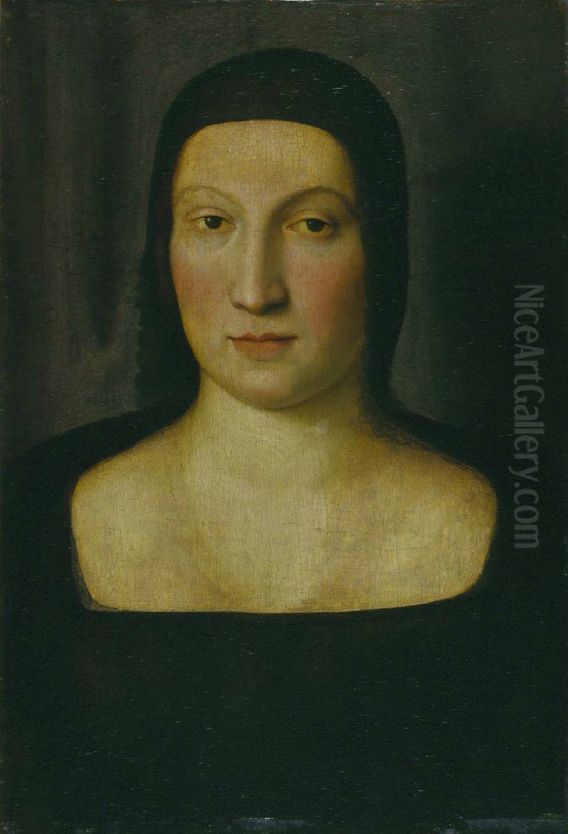 Portrait of Emilia Pia da Montefeltro Oil Painting by Raphael