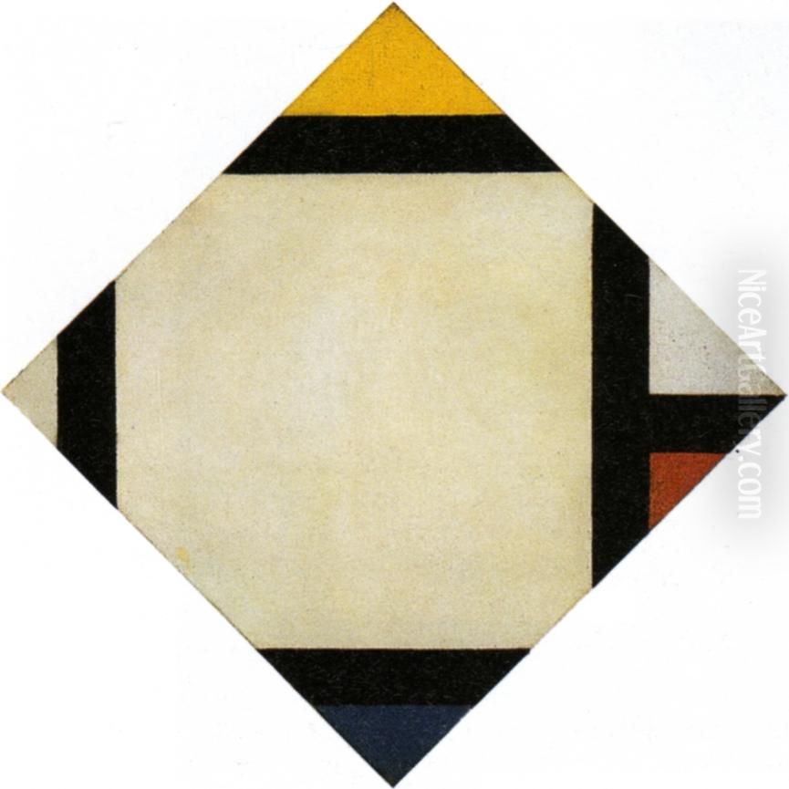 Counter-composition VII. Oil Painting by Theo van Doesburg